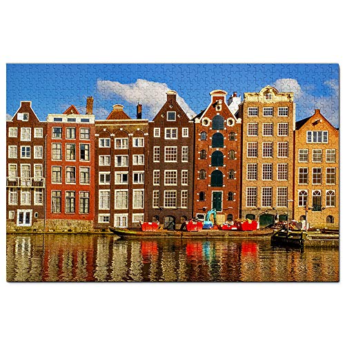 Holland Anne Frank Haus Amsterdam Puzzle 2000 Teile Spiel Kunstwerk Reise Souvenir 70x100CM von AFHMZ