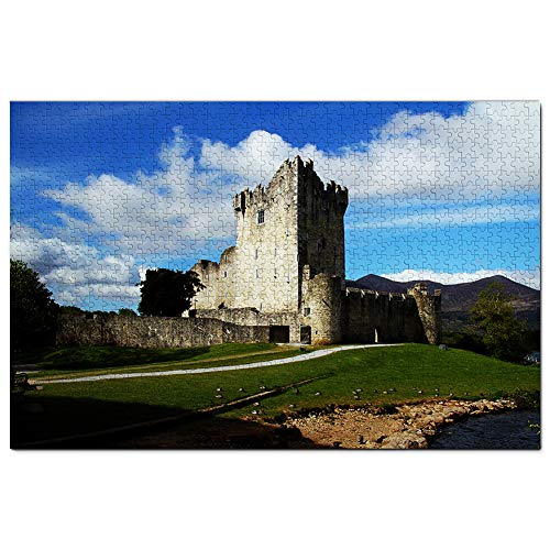 Irland Ross Castle Killarney Puzzle für Erwachsene, 2000 Teile, Reisegeschenk, Souvenir, 70 x 100 cm von AFHMZ