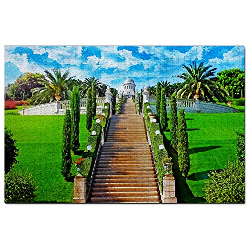 Israel Puzzle 2000 Teile Israel Die Bahai Gärten Haifa Puzzle Spiel Kunstwerk Reise Souvenir 70x100CM von AFHMZ