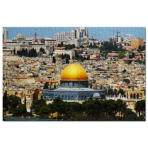 Israelische Altstadt von Jerusalem Puzzle 1000 Teile Spiel Kunstwerk Reise Souvenir 52x38CM von AFHMZ