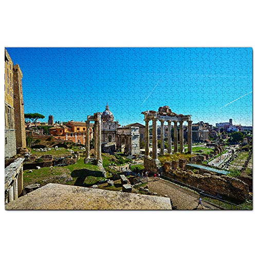 Italien, Forum Romanum, Rom, Puzzle, 1000 Teile, Spiel, Kunstwerk, Reise-Souvenir, 52 x 38 cm von AFHMZ