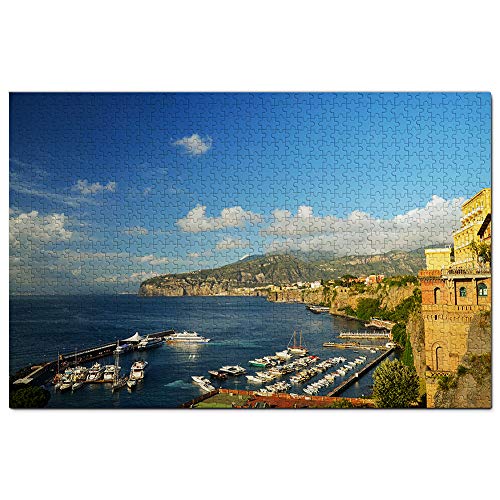 Italien, Giovanna Beach, Sorrento, Puzzle für Erwachsene, 1000 Teile, Reisegeschenk, Souvenir, 70 x 50 cm von AFHMZ