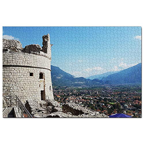 Italien Die Bastion Riva Del Garda Puzzle 1000 Teile Spiel Kunstwerk Reise Souvenir 38x26CM von AFHMZ