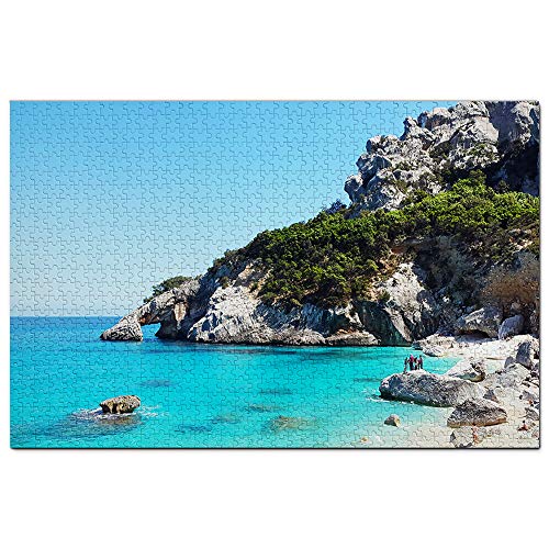 Italien Sardinien Puzzle 1000 Teile Spiel Kunstwerk Reise Souvenir 100x70CM von AFHMZ