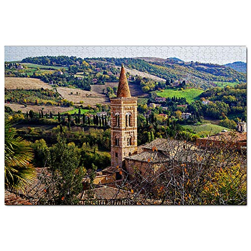 Italien Urbino Campanile Puzzle 1000 Teile Spiel Kunstwerk Reise Souvenir 38x26CM von AFHMZ