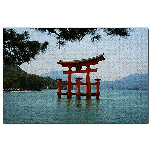 Japan Itsukushima Shinto-Schrein Hiroshima Puzzle 1000 Teile Spiel Kunstwerk Reise Souvenir 100x70CM von AFHMZ