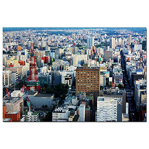 Japan Odori Park Sapporo Puzzle 1000 Teile Spiel Kunstwerk Reise Souvenir 52x38CM von AFHMZ