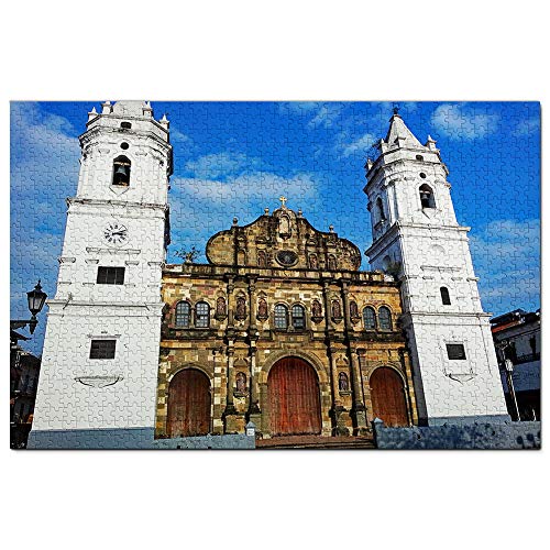 Kathedrale von Panama-Stadt, Panama-Puzzle, 2000 Teile, Spiel, Kunstwerk, Reise-Souvenir, 70 x 100 cm von AFHMZ