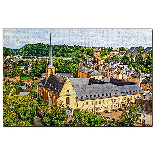 Luxemburg Puzzle 1000 Teile Spiel Kunstwerk Reise Souvenir 100x70CM von AFHMZ