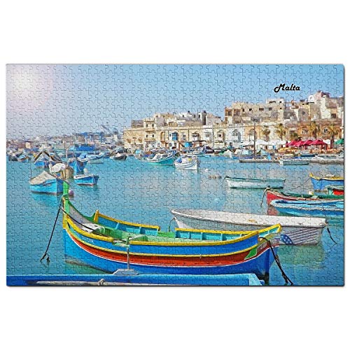 Malta Puzzle für Erwachsene, 2000 Teile, Reisegeschenk, Souvenir, 70 x 100 cm von AFHMZ