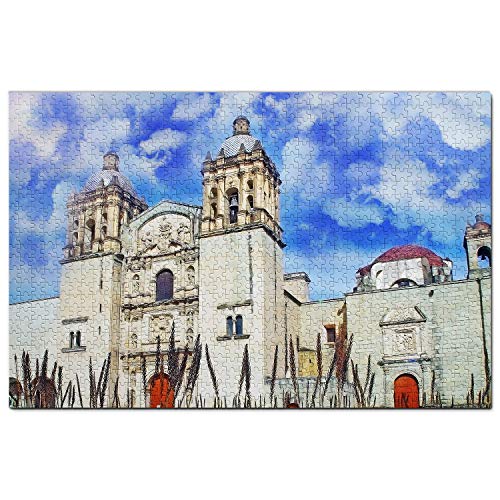 Mexiko-Puzzle, 2000 Teile, Mexiko, St. Domingo Guzman Tempel, Oaxaca, Puzzlespiel, Kunstwerk, Reisesouvenir, 70 x 100 cm von AFHMZ