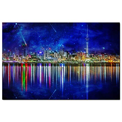 Neuseeland-Puzzle 1000 Teile Neuseeland Sky Tower Auckland Puzzlespiel Kunstwerk Reisesouvenir 100x70CM von AFHMZ