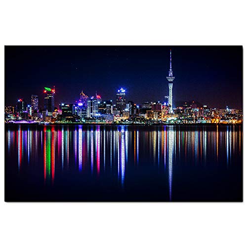 Neuseeland Sky Tower Auckland Puzzle 1000 Teile Spiel Kunstwerk Reise Souvenir 70x50CM von AFHMZ