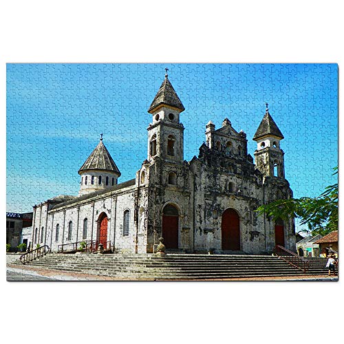 Nicaragua Kirche Puzzle 1000 Teile Spiel Kunstwerk Reise Souvenir 38x26CM von AFHMZ