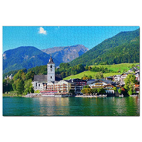 Österreich St. Wolfgang Puzzle 100 Teile Spiel Kunstwerk Reise Souvenir 45,5x35,5CM Österreich St. Wolfgang Puzzle 100 Teile Spiel Kunstwerk Reise Souvenir 45,5x35,5CM von AFHMZ