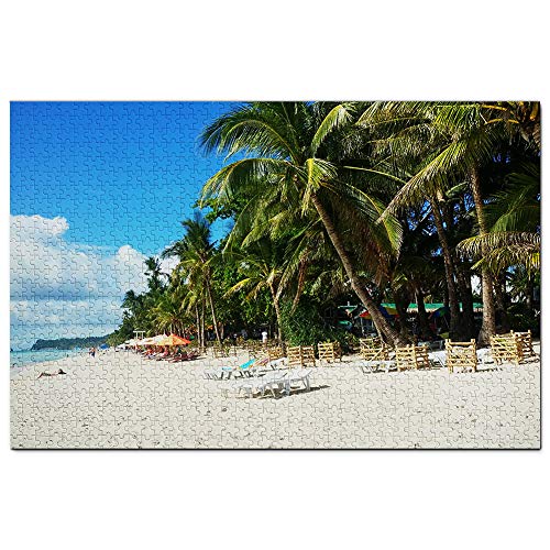 Philippinen Boracay Puzzle 1000 Teile Spiel Kunstwerk Reise Souvenir 38x26CM von AFHMZ