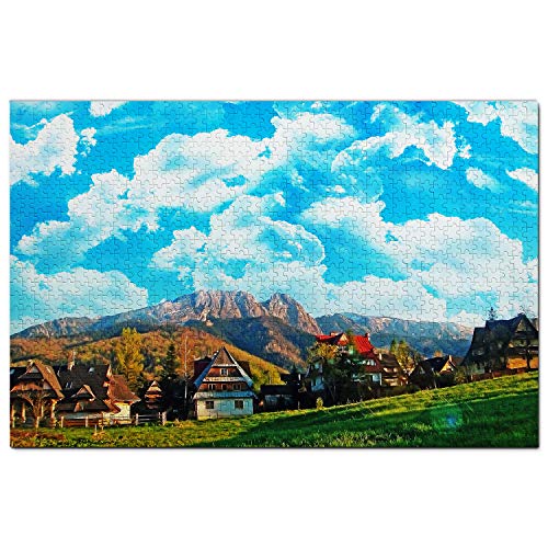 Polen Puzzle 1000 Teile Polen Zakopane Puzzlespiel Kunstwerk Reisesouvenir 70x50CM von AFHMZ