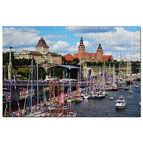 Polen Stettin Puzzle für Erwachsene, 2000 Teile, Reisegeschenk, Souvenir, 70 x 100 cm von AFHMZ