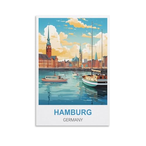 Puzzle 1000 Teile für Erwachsene, Puzzles für Erwachsene, Hamburg, Deutschland, Puzzle-Sets für anspruchsvolle Puzzlespiele und Familienspiele, 70 x 50 cm Puzzle 1000 Teile für Erwachsene, Puzzles für Erwachsene, Hamburg, Deutschland, Puzzle-Sets für anspruchsvolle Puzzlespiele und Familienspiele, 70 x 50 cm von AFHMZ