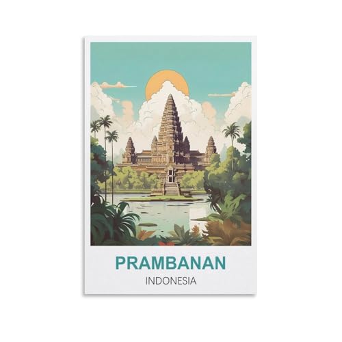 Puzzle 1000 Teile für Erwachsene, Puzzles für Erwachsene, Prambanan Indonesia-Puzzle-Sets für anspruchsvolle Puzzlespiele und Familienspiele, 70 x 50 cm Puzzle 1000 Teile für Erwachsene, Puzzles für Erwachsene, Prambanan Indonesia-Puzzle-Sets für anspruchsvolle Puzzlespiele und Familienspiele, 70 x 50 cm von AFHMZ