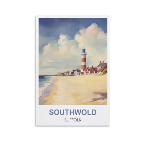 Puzzle 1000 Teile für Erwachsene, Puzzles für Erwachsene, Southwold Lighthouse Suffolk Poster, Puzzle-Sets für anspruchsvolle Puzzlespiele und Familienspiele, 70 x 50 cm Puzzle 1000 Teile für Erwachsene, Puzzles für Erwachsene, Southwold Lighthouse Suffolk Poster, Puzzle-Sets für anspruchsvolle Puzzlespiele und Familienspiele, 70 x 50 cm von AFHMZ