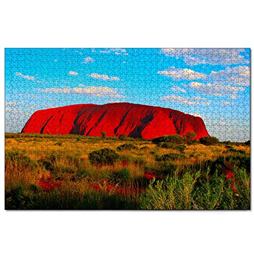 Puzzle Australien Uluru Ayers Rock 2000-teiliges Puzzle für Erwachsene und Familienreisegeschenk-Souvenir 70x100CM von AFHMZ