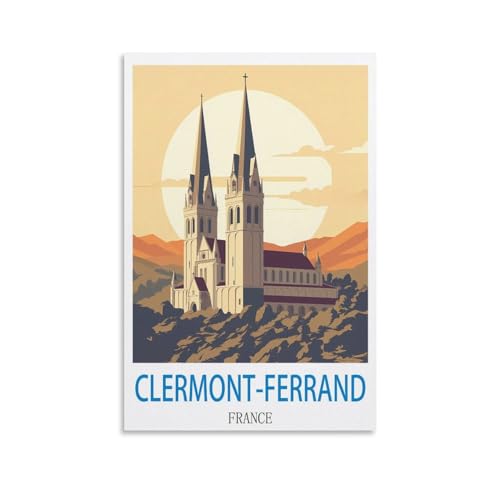 Puzzle Clermont Ferrand, Frankreich für Erwachsene, Lernspiel, Herausforderungsspielzeug, 1000 Teile, Puzzle für Erwachsene und Kinder, Lernspiele, Heimdekoration, 70 x 50 cm Puzzle Clermont Ferrand, Frankreich für Erwachsene, Lernspiel, Herausforderungsspielzeug, 1000 Teile, Puzzle für Erwachsene und Kinder, Lernspiele, Heimdekoration, 70 x 50 cm von AFHMZ
