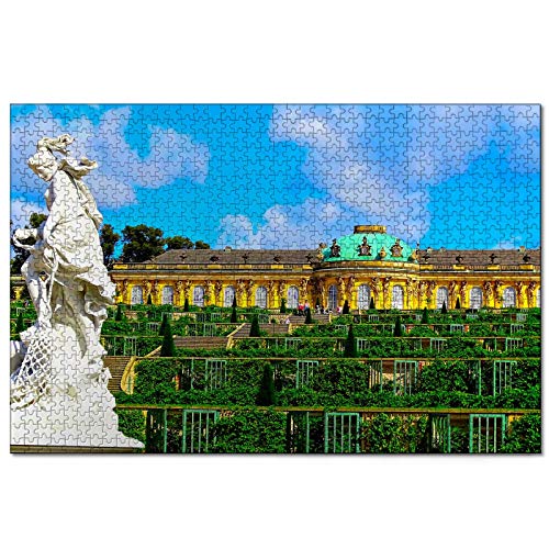 Puzzle Deutschland Sanssouci Park Potsdam 2000-teiliges Puzzle für Erwachsene und Familienreisegeschenk-Souvenir 70x100CM von AFHMZ