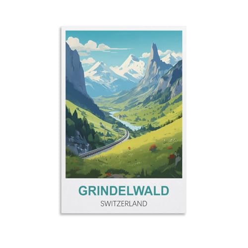 Puzzle Grindelwald Schweiz für Erwachsene, Lernspiel, Herausforderungsspielzeug, 2000 Teile, Puzzle für Erwachsene und Kinder, Lernspiele, Heimdekoration, 100 x 70 cm Puzzle Grindelwald Schweiz für Erwachsene, Lernspiel, Herausforderungsspielzeug, 2000 Teile, Puzzle für Erwachsene und Kinder, Lernspiele, Heimdekoration, 100 x 70 cm von AFHMZ