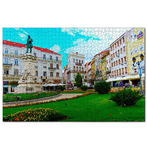 Puzzle Portugal Coimbra 1000-teiliges Puzzle für Erwachsene und Familienreisegeschenk-Souvenir 70x50CM von AFHMZ