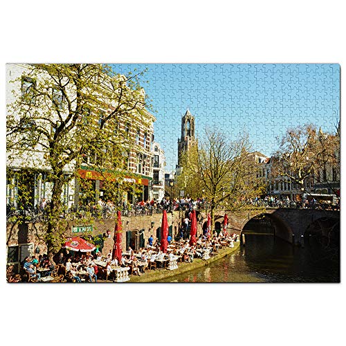 Puzzle für Erwachsene, 1000 Teile, Holland-Kanalgebiet, Utrecht, Reisegeschenk, Souvenir, 70 x 50 cm von AFHMZ