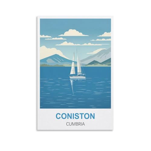 Puzzle für Erwachsene, Coniston Cumbria, Puzzle für Erwachsene, Lernspiel, Herausforderungsspielzeug, 2000 Teile, 100 x 70 cm Puzzle für Erwachsene, Coniston Cumbria, Puzzle für Erwachsene, Lernspiel, Herausforderungsspielzeug, 2000 Teile, 100 x 70 cm von AFHMZ