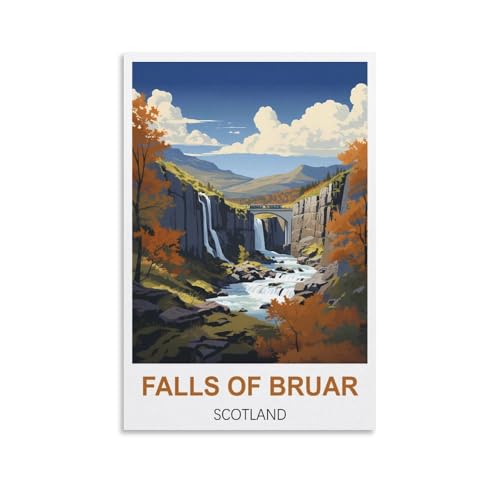 Puzzle für Erwachsene, Falls of Bruar, Schottland-Poster, Puzzle für Erwachsene, Lernspiel, Herausforderungsspielzeug, 2000 Teile, 100 x 70 cm Puzzle für Erwachsene, Falls of Bruar, Schottland-Poster, Puzzle für Erwachsene, Lernspiel, Herausforderungsspielzeug, 2000 Teile, 100 x 70 cm von AFHMZ