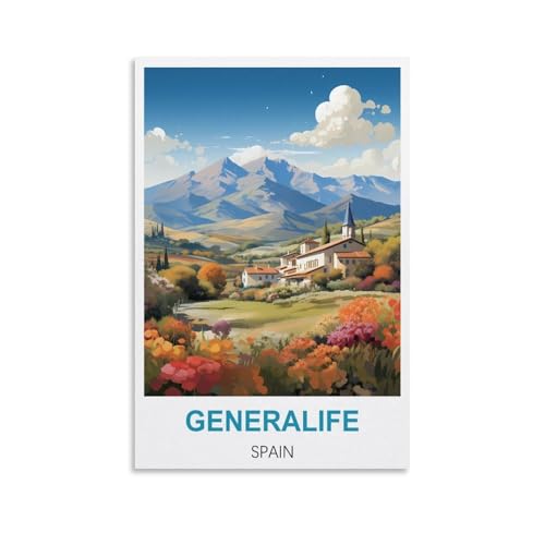 Puzzle für Erwachsene, Generalife Spanien, Puzzle für Erwachsene, Lernspiel, Herausforderungsspielzeug, 2000 Teile, 100 x 70 cm Puzzle für Erwachsene, Generalife Spanien, Puzzle für Erwachsene, Lernspiel, Herausforderungsspielzeug, 2000 Teile, 100 x 70 cm von AFHMZ