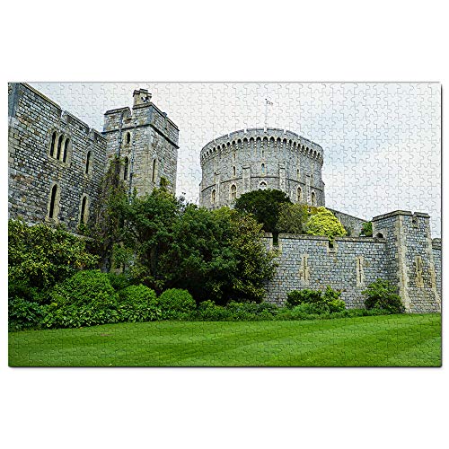 Puzzle für Erwachsene, Großbritannien, England, Windsor Castle, 1000 Teile, Reisegeschenk, Souvenir, 70 x 50 cm von AFHMZ