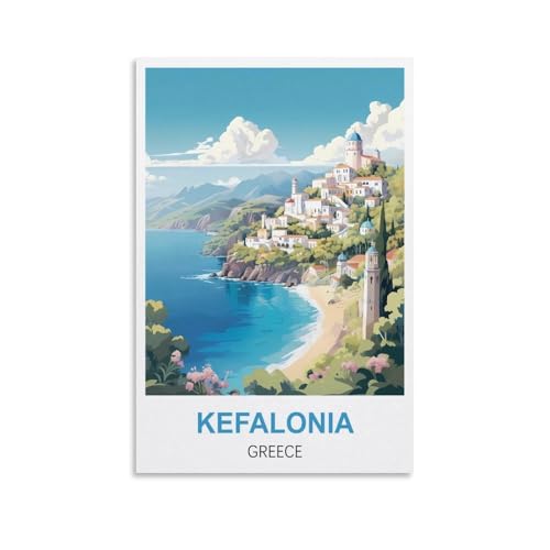 Puzzle für Erwachsene, Kefalonia, Griechenland, Papierpuzzle 1000 Teile, Spielzeug für Erwachsene, Dekompressionsspiel, 70 x 50 cm Puzzle für Erwachsene, Kefalonia, Griechenland, Papierpuzzle 1000 Teile, Spielzeug für Erwachsene, Dekompressionsspiel, 70 x 50 cm von AFHMZ