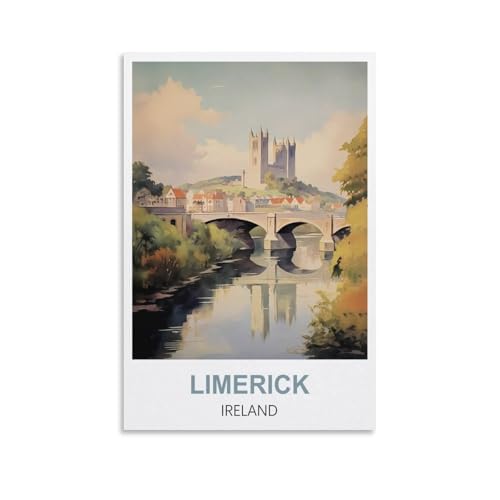 Puzzle für Erwachsene, Limerick, Irland, Puzzle für Erwachsene, Lernspiel, Herausforderungsspielzeug, 2000 Teile, 100 x 70 cm Puzzle für Erwachsene, Limerick, Irland, Puzzle für Erwachsene, Lernspiel, Herausforderungsspielzeug, 2000 Teile, 100 x 70 cm von AFHMZ