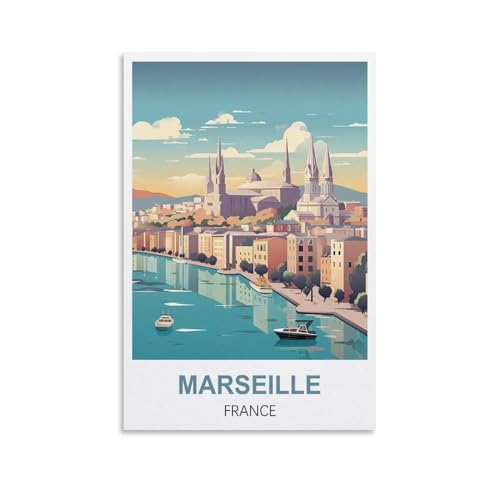 Puzzle für Erwachsene, Marseille, Frankreich, Poster, Papierpuzzle 1000 Teile, Spielzeug für Erwachsene, Dekompressionsspiel, 70 x 50 cm Puzzle für Erwachsene, Marseille, Frankreich, Poster, Papierpuzzle 1000 Teile, Spielzeug für Erwachsene, Dekompressionsspiel, 70 x 50 cm von AFHMZ