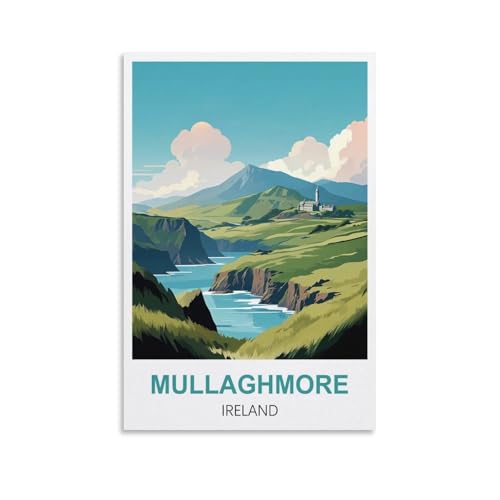 Puzzle für Erwachsene, Mullaghmore, Irland, Puzzle für Erwachsene, Lernspiel, Herausforderungsspielzeug, 2000 Teile, 100 x 70 cm Puzzle für Erwachsene, Mullaghmore, Irland, Puzzle für Erwachsene, Lernspiel, Herausforderungsspielzeug, 2000 Teile, 100 x 70 cm von AFHMZ