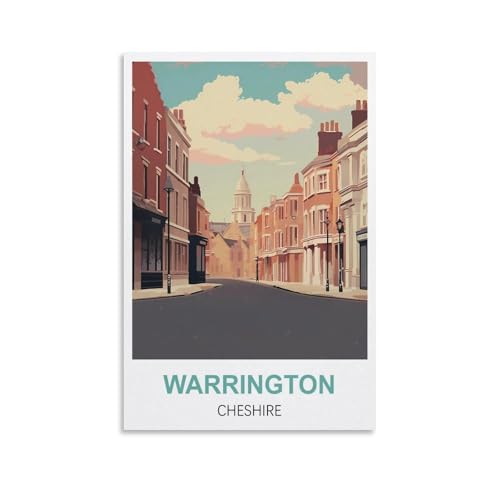 Puzzle für Erwachsene, Warrington Cheshire Poster Papierpuzzle 1000 Teile Spielzeug für Erwachsene Dekompressionsspiel 70x50CM Puzzle für Erwachsene, Warrington Cheshire Poster Papierpuzzle 1000 Teile Spielzeug für Erwachsene Dekompressionsspiel 70x50CM von AFHMZ