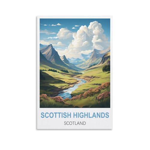 Puzzle für Erwachsene 1000, Poster mit schottischen Highlands und Schottland, Puzzle 1000 Teile für Erwachsene, anspruchsvolle Puzzlespiele, Puzzle für Erwachsene, 38 x 26 cm Puzzle für Erwachsene 1000, Poster mit schottischen Highlands und Schottland, Puzzle 1000 Teile für Erwachsene, anspruchsvolle Puzzlespiele, Puzzle für Erwachsene, 38 x 26 cm von AFHMZ