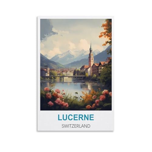 Puzzle für Erwachsene Luzern, Schweiz, Puzzles für Erwachsene, Lernspiel, Herausforderungsspielzeug, 2000 Teile, 100 x 70 cm Puzzle für Erwachsene Luzern, Schweiz, Puzzles für Erwachsene, Lernspiel, Herausforderungsspielzeug, 2000 Teile, 100 x 70 cm von AFHMZ