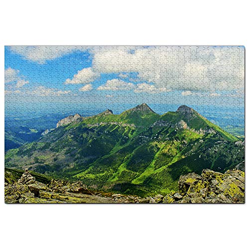 Puzzle für Erwachsene mit 1000 Teilen, Slowakei, Tatry-Gebirge, Reisegeschenk, Souvenir, 38 x 26 cm von AFHMZ