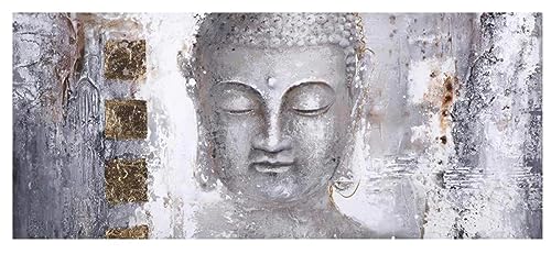 Puzzle für Erwachsene und Kinder, 1000 Teile, majestätische Buddha-Statue, Puzzle, jedes Teil ist einzigartig, Puzzle mit Buchstaben auf der Rückseite, 70 x 50 cm von AFHMZ