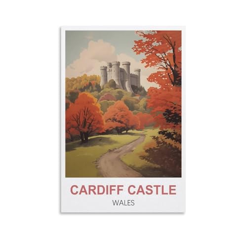 Puzzles, Cardiff Castle Wales für Erwachsene, Lernspiel, Herausforderungsspielzeug, 2000-teiliges Puzzle für Erwachsene und Kinder, Lernspiele, Heimdekoration, 100 x 70 cm Puzzles, Cardiff Castle Wales für Erwachsene, Lernspiel, Herausforderungsspielzeug, 2000-teiliges Puzzle für Erwachsene und Kinder, Lernspiele, Heimdekoration, 100 x 70 cm von AFHMZ