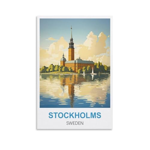 Puzzles 1000 Teile für Erwachsene, Puzzles für Erwachsene, Stockholms Stadshus, Schweden, Puzzle-Sets für anspruchsvolle Puzzlespiele und Familienspiele, 70 x 50 cm Puzzles 1000 Teile für Erwachsene, Puzzles für Erwachsene, Stockholms Stadshus, Schweden, Puzzle-Sets für anspruchsvolle Puzzlespiele und Familienspiele, 70 x 50 cm von AFHMZ