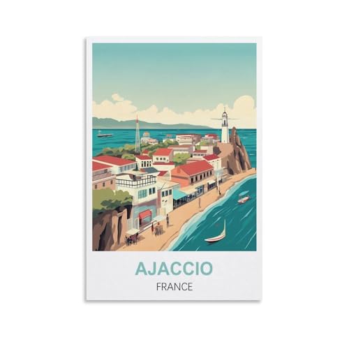 Puzzles für Erwachsene, Ajaccio, Frankreich-Poster, Lernspiel, Puzzle, geeignet zur Dekompression und Wanddekoration, 100 x 70 cm Puzzles für Erwachsene, Ajaccio, Frankreich-Poster, Lernspiel, Puzzle, geeignet zur Dekompression und Wanddekoration, 100 x 70 cm von AFHMZ
