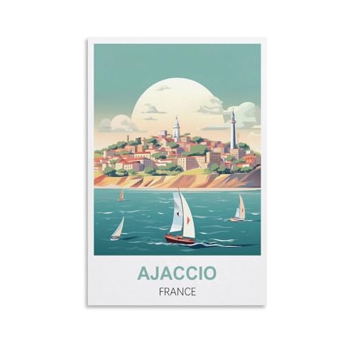 Puzzles für Erwachsene, Ajaccio, Frankreich-Poster, Lernspiel, Puzzle, geeignet zur Dekompression und Wanddekoration, 100 x 70 cm Puzzles für Erwachsene, Ajaccio, Frankreich-Poster, Lernspiel, Puzzle, geeignet zur Dekompression und Wanddekoration, 100 x 70 cm von AFHMZ