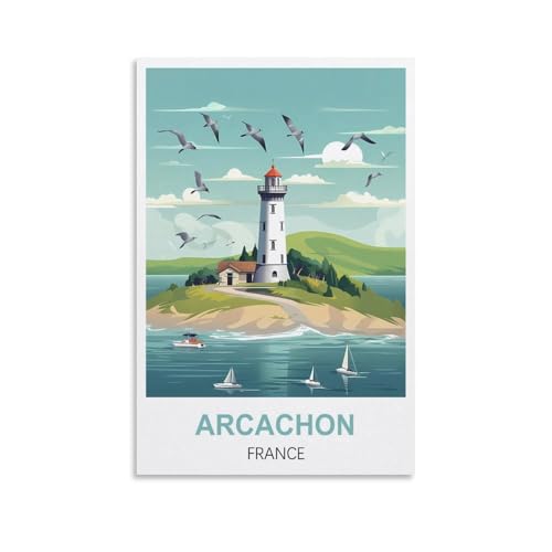Puzzles für Erwachsene, Arcachon, Frankreich-Poster, Lernspiel, Puzzle, geeignet zur Dekompression und Wanddekoration, 100 x 70 cm Puzzles für Erwachsene, Arcachon, Frankreich-Poster, Lernspiel, Puzzle, geeignet zur Dekompression und Wanddekoration, 100 x 70 cm von AFHMZ