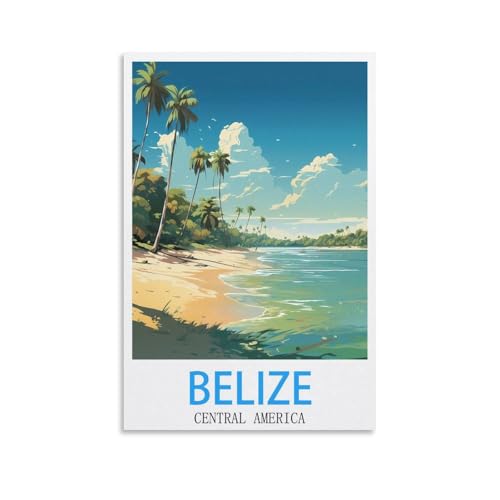 Puzzles für Erwachsene, Belize-Zentralamerika-Poster, Lernspiel-Puzzle, geeignet zur Dekompression und Wanddekoration, 100 x 70 cm Puzzles für Erwachsene, Belize-Zentralamerika-Poster, Lernspiel-Puzzle, geeignet zur Dekompression und Wanddekoration, 100 x 70 cm von AFHMZ